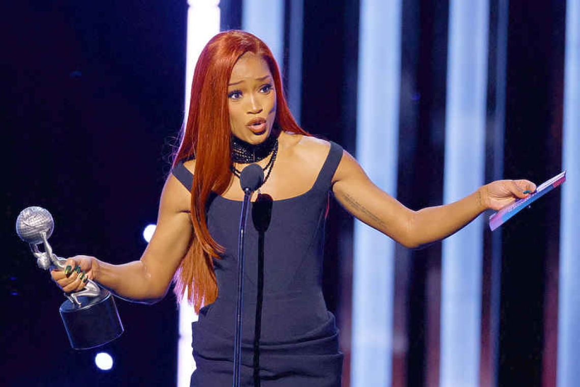 Keke Palmer wins entertainer of  the year at NAACP Image Awards